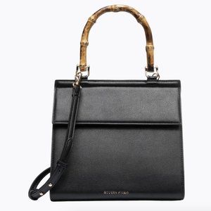 Modern Picnic The Luncher in Black with Bamboo Handle